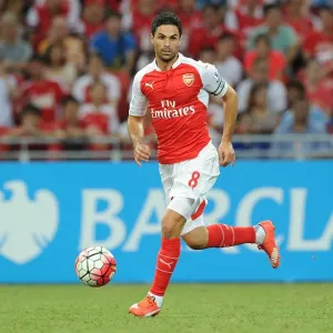 Mikel Arteta in Action Print Mikel Arteta in Action Print