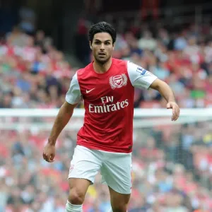 Mikel Arteta Print - Barclays Premier League, Emirates Stadium Mikel Arteta Print - Barclays Premier League, Emirates Stadium