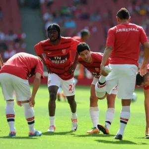 Mikel Arteta (Arsenal). Arsenal 6: 1 Southampton. Barclays Premier League