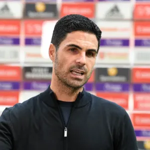 Mikel Arteta: Arsenal Manager Ahead of Arsenal vs Norwich City (Premier League 2021-22) Mikel Arteta: Arsenal Manager Ahead of Arsenal vs Norwich City (Premier League 2021-22)