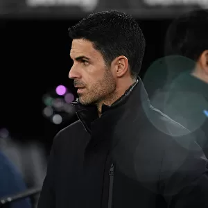 Mikel Arteta Before Arsenal's Carabao Cup Clash Against West Ham United, London 2023