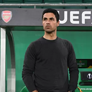 Mikel Arteta Guides Arsenal in Europa League Battle against Rapid Vienna (2020-21)
