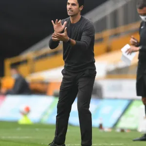 Mikel Arteta Guides Arsenal in Wolverhampton Clash (Premier League 2019-2020)