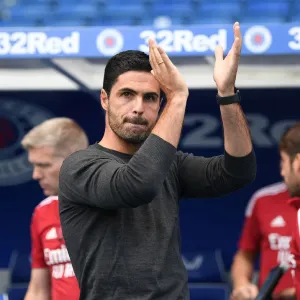 Mikel Arteta at Ibrox: Arsenal's Pre-Season Clash with Rangers, Glasgow 2021