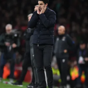 Mikel Arteta Leads Arsenal in Battle: Premier League Clash Against West Ham United Mikel Arteta Leads Arsenal in Battle: Premier League Clash Against West Ham United