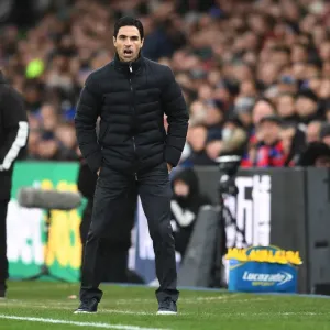 Mikel Arteta Leads Arsenal at Crystal Palace in Premier League Clash, January 2020 Mikel Arteta Leads Arsenal at Crystal Palace in Premier League Clash, January 2020