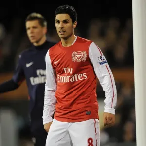 Mikel Arteta Leads Arsenal at Fulham, Premier League 2011-12