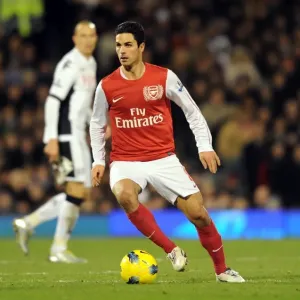 Mikel Arteta Leads Arsenal Against Fulham in Premier League Clash (2011-12)