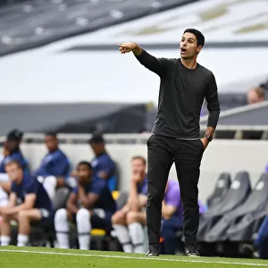 Mikel Arteta Leads Arsenal Against Tottenham Hotspur in Premier League Showdown (2019-20)