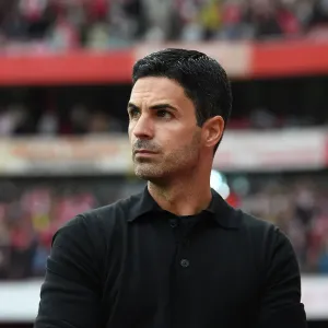 Mikel Arteta Print at Emirates Stadium