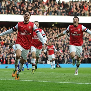 Mikel Arteta's Game-Winning Goal: Arsenal's Triumph Over Queens Park Rangers, 2012-13