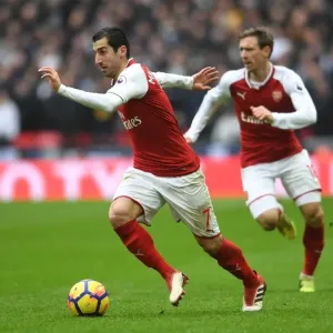 Mkhitaryan in Action: Arsenal vs. Tottenham, Premier League 2017-18 Mkhitaryan in Action: Arsenal vs. Tottenham, Premier League 2017-18