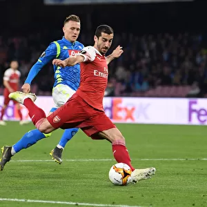 Mkhitaryan Faces Off Against Zielinski: Napoli vs Arsenal, UEFA Europa League Quarterfinals