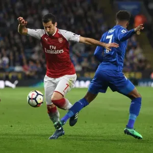 Mkhitaryan vs. Gray: Intense Battle in Leicester City vs. Arsenal Premier League Clash Mkhitaryan vs. Gray: Intense Battle in Leicester City vs. Arsenal Premier League Clash