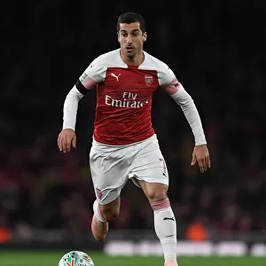 Mkhitaryan's Brilliance: Arsenal Overpowers Blackpool in Carabao Cup