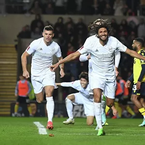 Mo Elneny Scores First Arsenal Goal: Arsenal Advances in FA Cup Against Oxford United