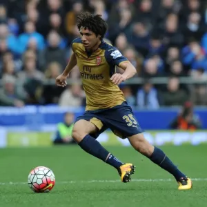 Mohamed Elneny in Action: Arsenal vs. Everton, Premier League 2015-16
