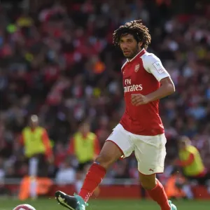 Mohamed Elneny in Action: Arsenal vs Sevilla, Emirates Cup 2017-18