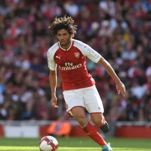 Mohamed Elneny in Action: Arsenal vs Sevilla - Emirates Cup 2017-18