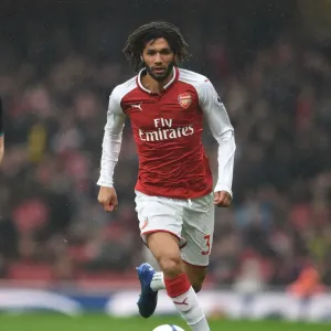 Mohamed Elneny in Action: Arsenal vs Southampton, Premier League 2017-18