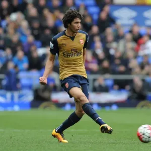 Mohamed Elneny: In Action Against Everton in Premier League 2015-16