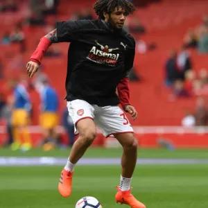 Mohamed Elneny (Arsenal). Arsenal 2: 0 Brighton & Hove Albion Mohamed Elneny (Arsenal). Arsenal 2: 0 Brighton & Hove Albion