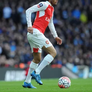 Mohamed Elneny (Arsenal). Arsenal 2: 1 Burnley. FA Cup 4th Round. Emirates Stadium