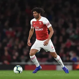 Mohamed Elneny Print - Arsenal 2:0 Newcastle United