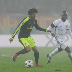 Mohamed Elneny (Arsenal) Eder Balanta (Basel) Mohamed Elneny (Arsenal) Eder Balanta (Basel)
