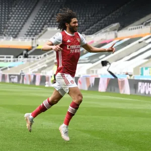 Mohamed Elneny Scores the Winner: Arsenal Triumph Over Newcastle in Empty St. James Park