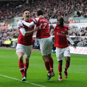 Monreal, Giroud, and Gervinho's Unforgettable First Goal for Arsenal at Swansea City (2012-13) Monreal, Giroud, and Gervinho's Unforgettable First Goal for Arsenal at Swansea City (2012-13)