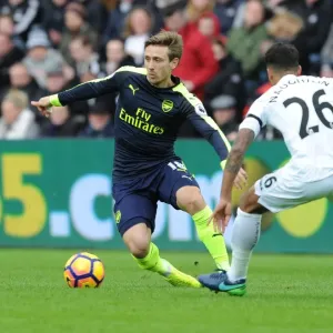 Monreal vs. Naughton: A Premier League Showdown at Swansea City (2016-17) Monreal vs. Naughton: A Premier League Showdown at Swansea City (2016-17)