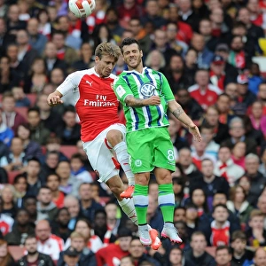 Monreal vs. Vieirinha: A Battle at the Emirates Cup 2015/16 - Arsenal vs. VfL Wolfsburg