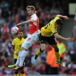 Monreal vs. Westwood: A Battle of Wits in the 2015-16 Arsenal vs. Aston Villa Clash Monreal vs. Westwood: A Battle of Wits in the 2015-16 Arsenal vs. Aston Villa Clash