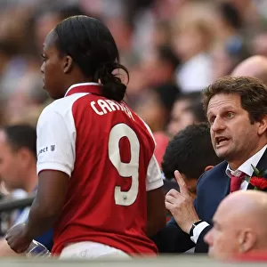 Montemurro Guides Carter from the Sidelines: Arsenal Women's FA Cup Final