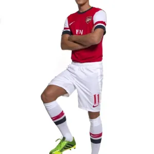 MUNICH, GERMANY - SEPTEMBER 04: Arsenal photo shoot with new signing Mesut Ozil on September 4
