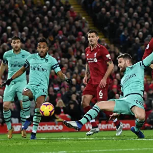 Mustafi Faces Off Against Fabinho and Firmino: Liverpool vs Arsenal, Premier League Showdown (2018-19)