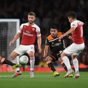 Mustafi vs. Judge: Clash at the Emirates - Arsenal vs. Brentford, Carabao Cup 2018-19