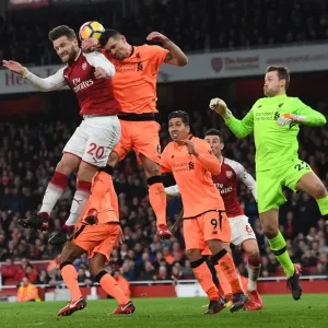 Mustafi vs. Lovren: Intense Clash Between Arsenal and Liverpool Players