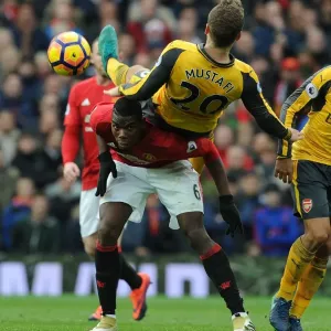 Mustafi vs. Pogba: A Premier League Battle at Old Trafford - Manchester United vs. Arsenal, 2016-17 Mustafi vs. Pogba: A Premier League Battle at Old Trafford - Manchester United vs. Arsenal, 2016-17