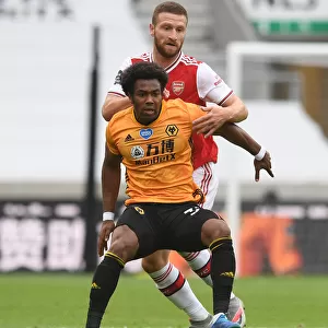 Mustafi vs Traore: Intense Clash Between Wolverhampton and Arsenal in Premier League (2019-20)