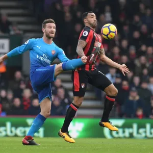 Season 2017-18 Prints: AFC Bournemouth v Arsenal 2017-18
