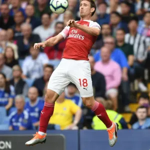 Nacho Monreal in Action: Arsenal vs. Chelsea, Premier League 2018-19