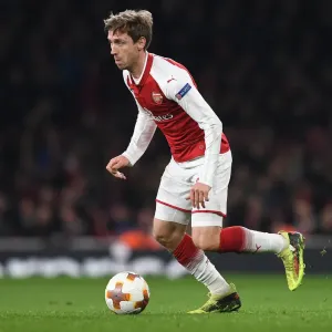 Nacho Monreal in Action: Arsenal vs AC Milan, UEFA Europa League 2018