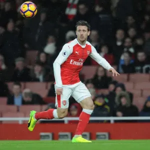 Nacho Monreal in Action: Arsenal vs Crystal Palace, Premier League 2016-17 Nacho Monreal in Action: Arsenal vs Crystal Palace, Premier League 2016-17