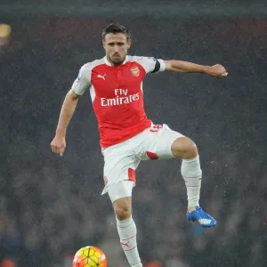 Nacho Monreal in Action: Arsenal vs Everton, Premier League 2015/16 Nacho Monreal in Action: Arsenal vs Everton, Premier League 2015/16