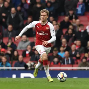 Nacho Monreal in Action: Arsenal vs Stoke City, Premier League 2017-18 Nacho Monreal in Action: Arsenal vs Stoke City, Premier League 2017-18