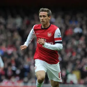 Nacho Monreal in Action: Arsenal vs Stoke City, Premier League 2012-13 Nacho Monreal in Action: Arsenal vs Stoke City, Premier League 2012-13