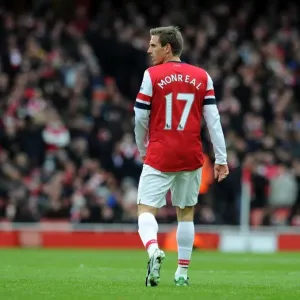 Nacho Monreal in Action: Arsenal vs Stoke City, Premier League 2012-13 Nacho Monreal in Action: Arsenal vs Stoke City, Premier League 2012-13