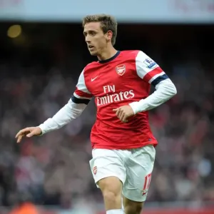 Nacho Monreal in Action: Arsenal vs Stoke City, Premier League 2012-13 Nacho Monreal in Action: Arsenal vs Stoke City, Premier League 2012-13